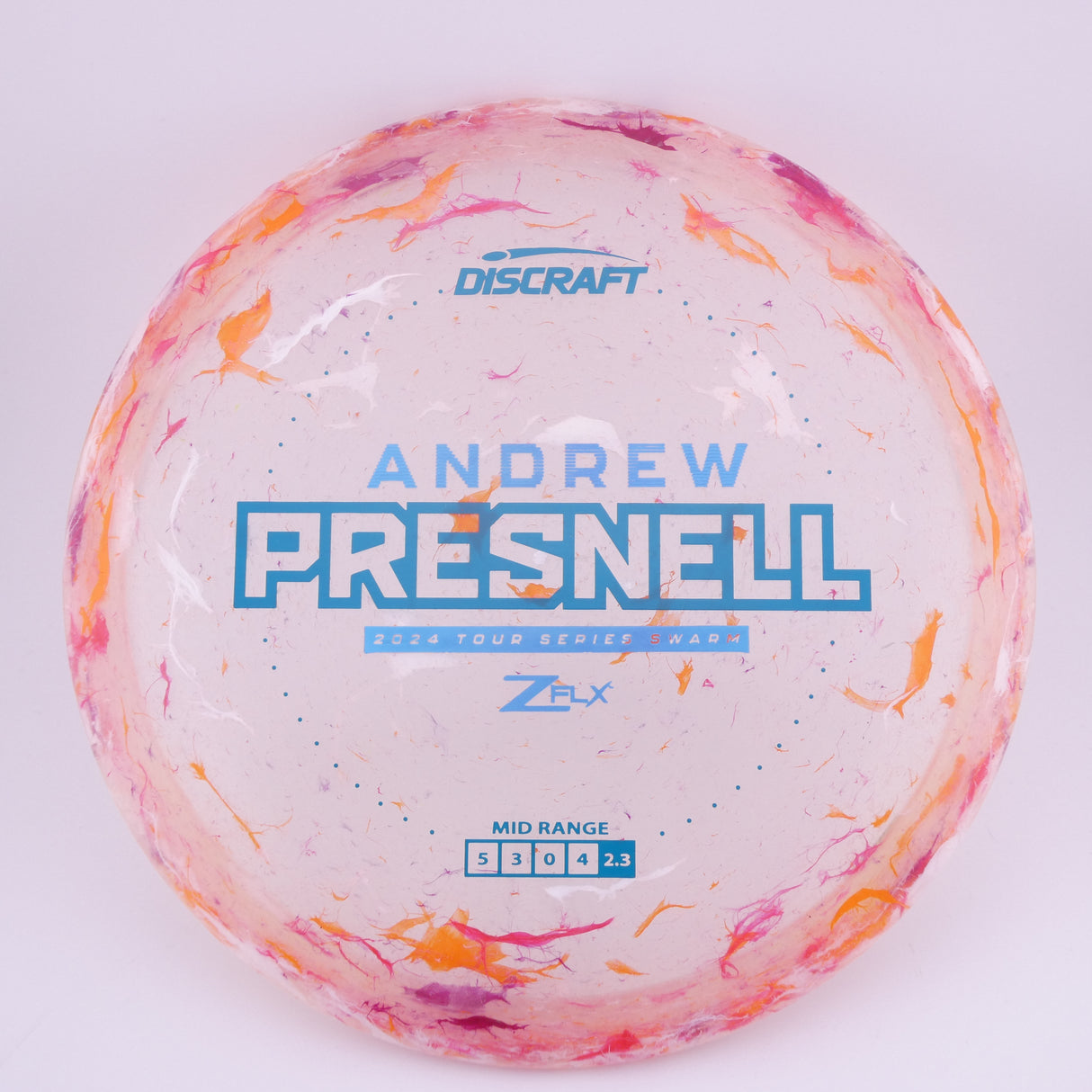 Discraft Jawbreaker Z Flx Swarm - Andrew Presnell 2024 Tour Series midrange disc golf disc
