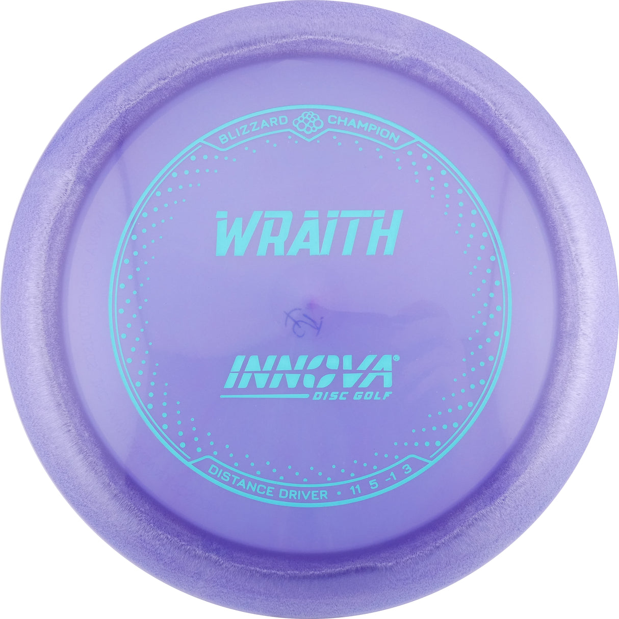 Innova Blizzard Champion Wraith distance driver disc golf disc