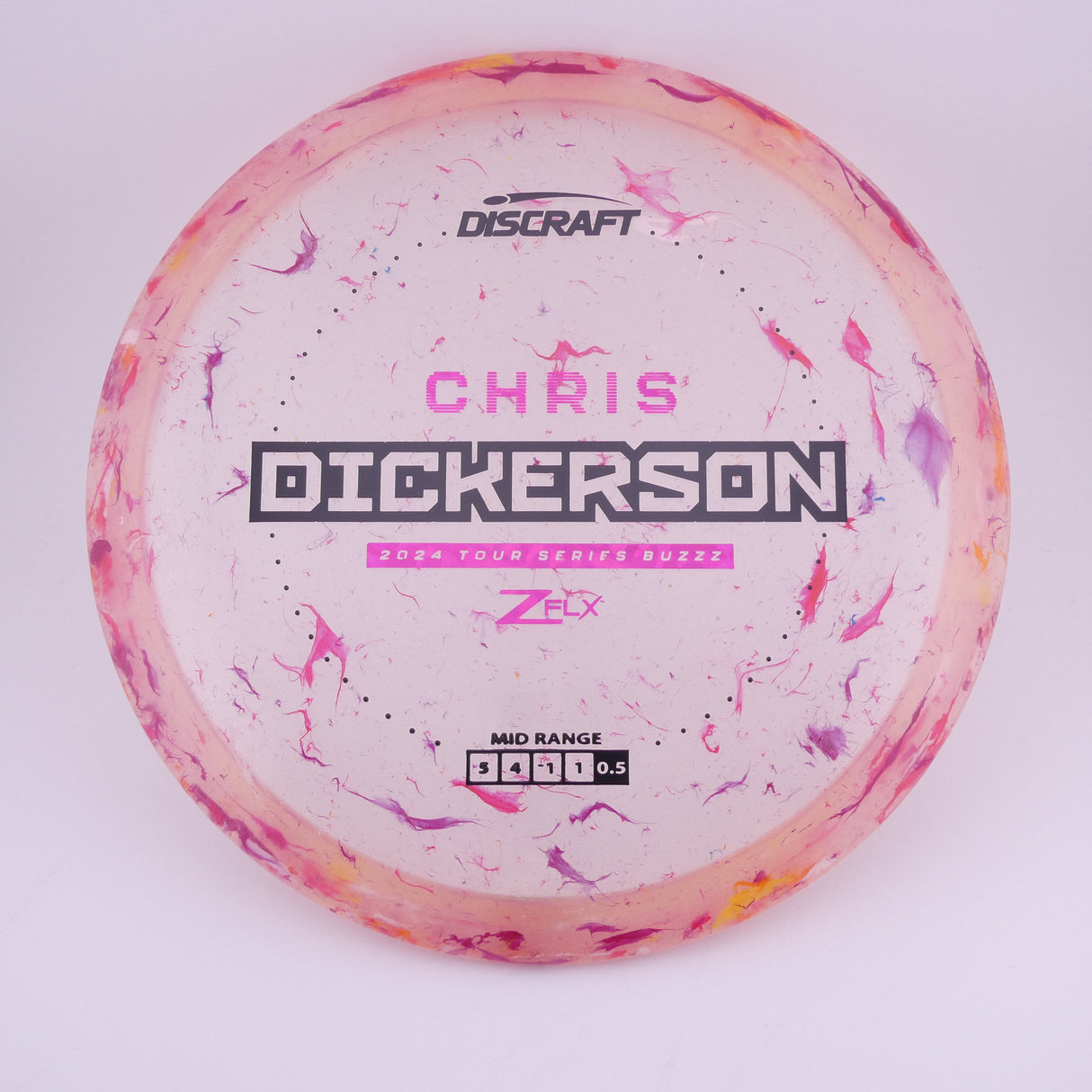 Discraft Jawbreaker Z Flx Buzzz - Chris Dickerson 2024 Tour Series midrange disc golf disc