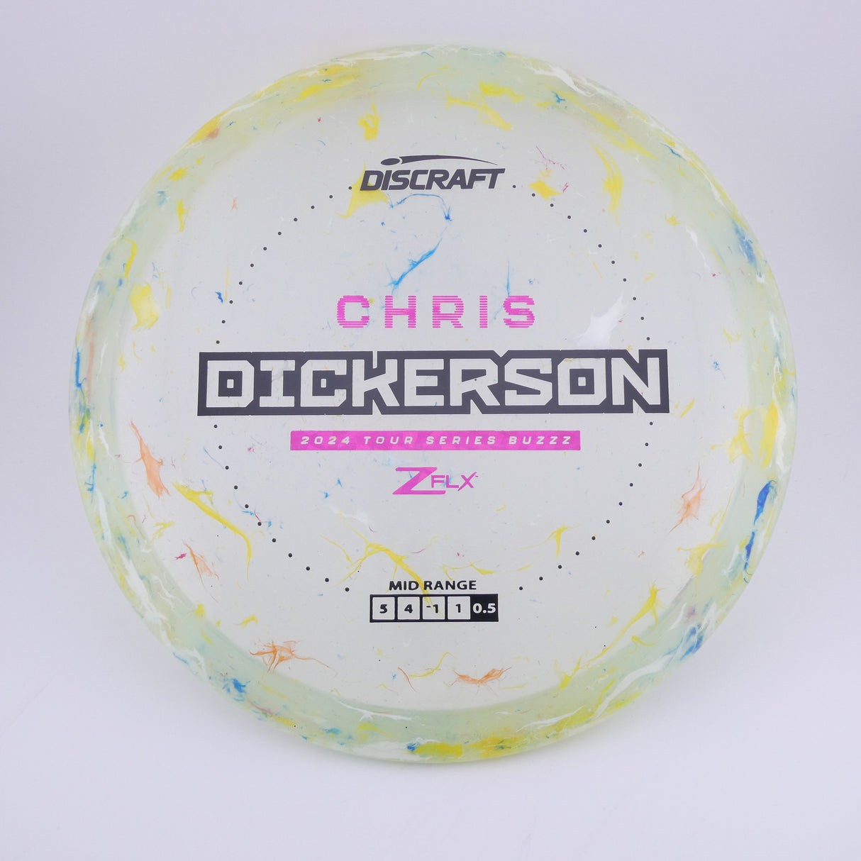 Discraft Jawbreaker Z Flx Buzzz - Chris Dickerson 2024 Tour Series midrange disc golf disc
