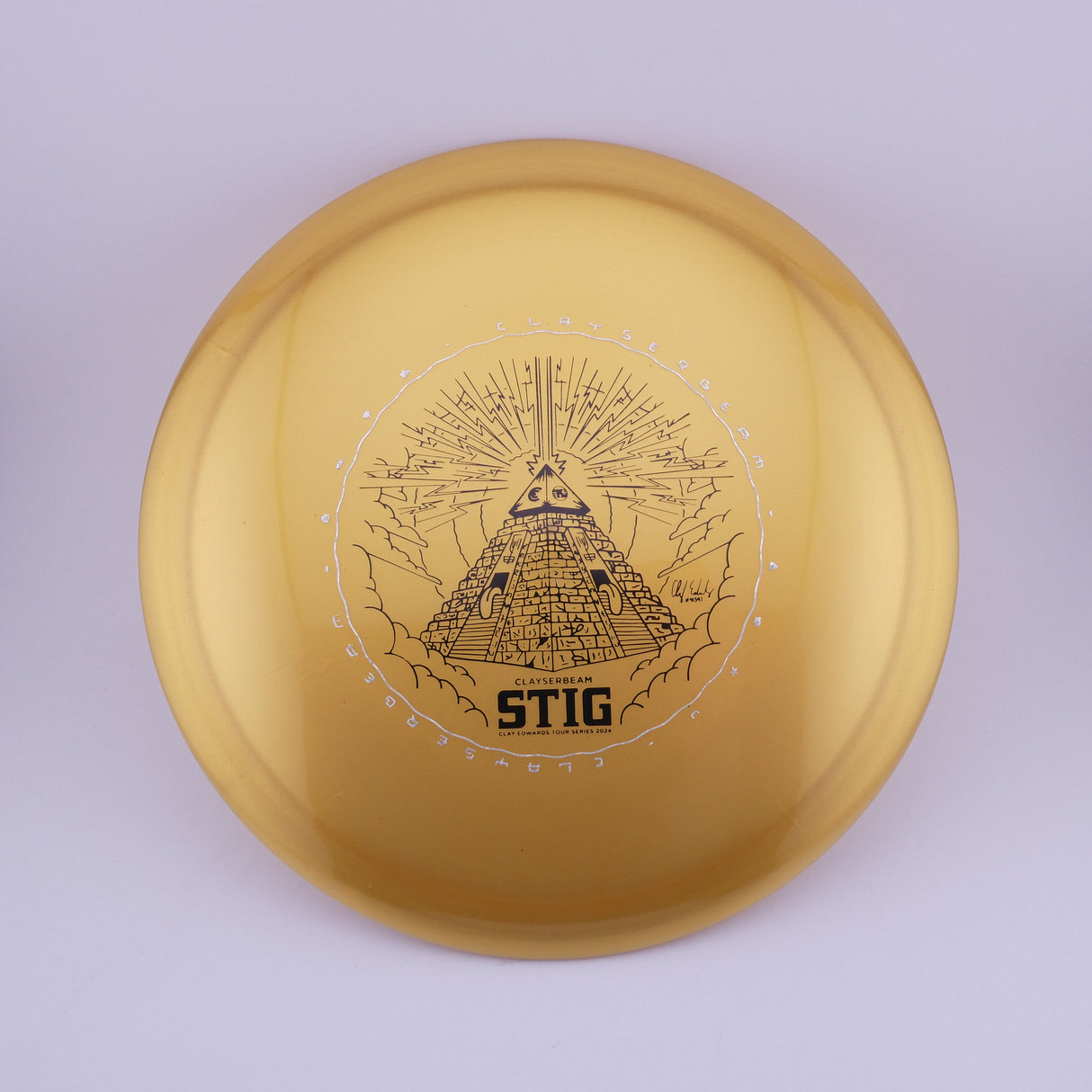 Kastaplast K1 Hard Stig - Clay Edwards 2024 Tour Series fairway driver disc golf disc