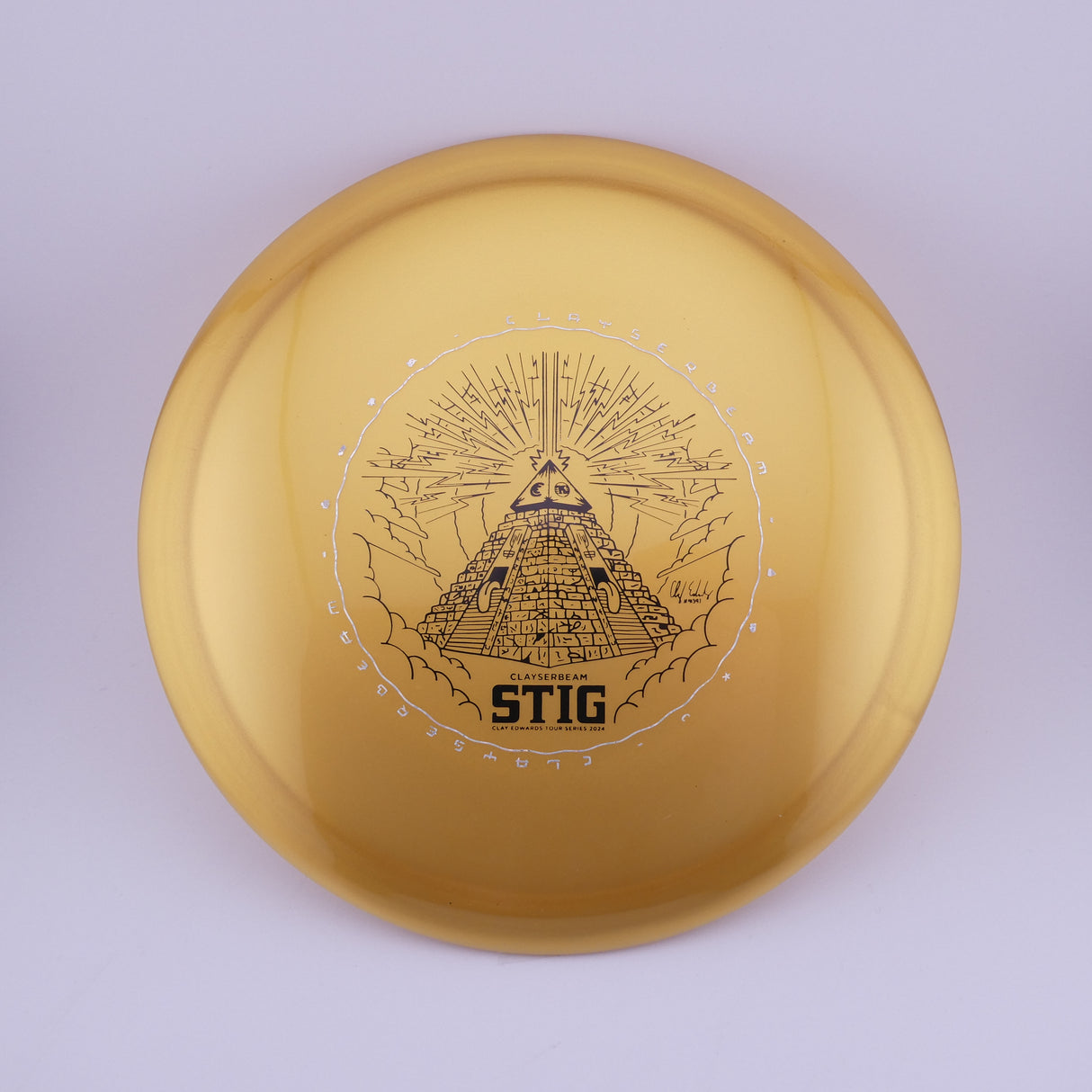 Kastaplast K1 Hard Stig - Clay Edwards 2024 Tour Series fairway driver disc golf disc