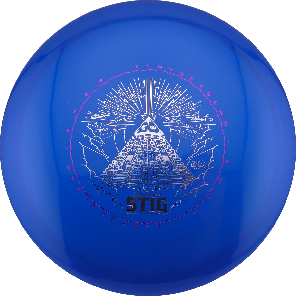 Kastaplast K1 Hard Stig - Clay Edwards 2024 Tour Series fairway driver disc golf disc