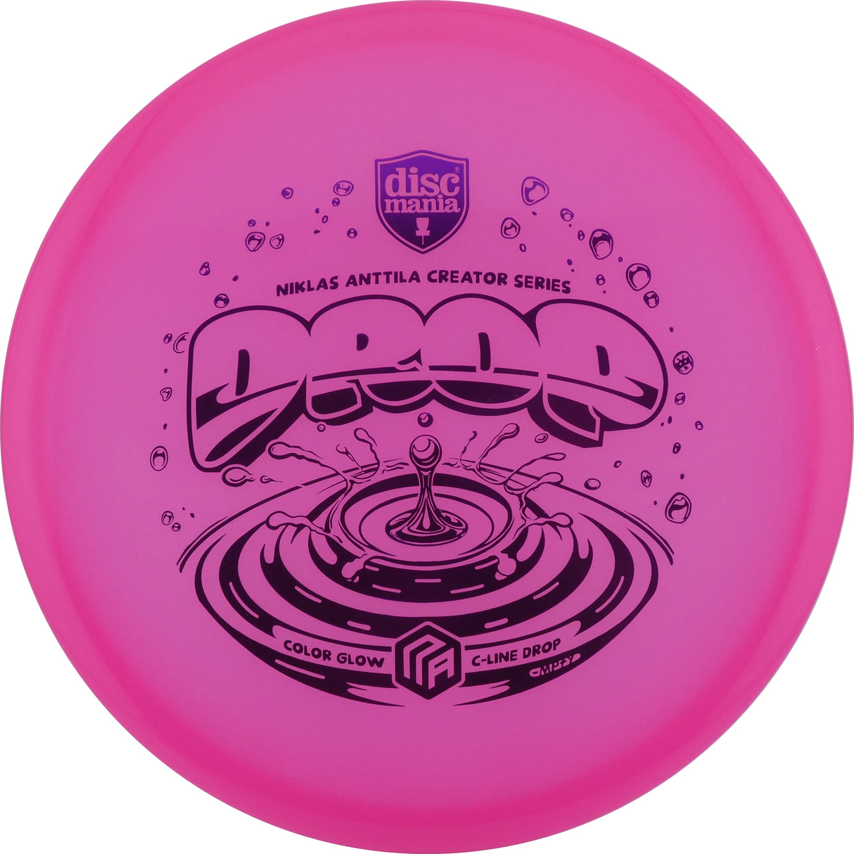 Discmania Color Glow C-Line Drop - Niklas Anttila Creator Series 173-176g midrange disc golf disc