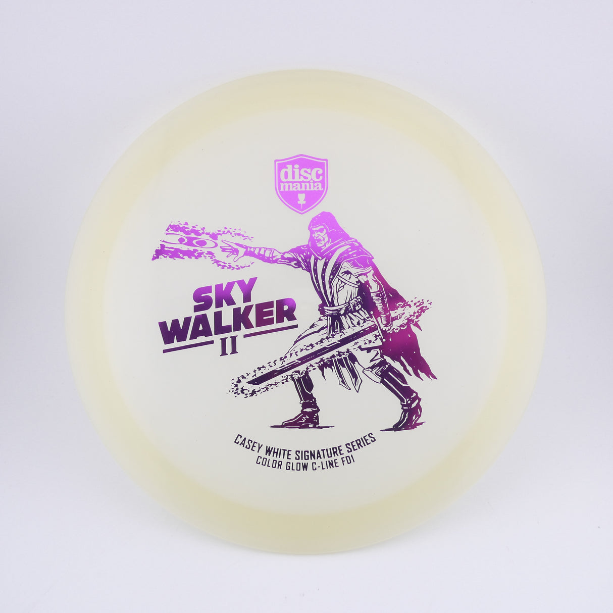 Discmania Color Glow C-Line FD1 - Casey White Signature Series - Sky Walker II distance driver disc golf disc