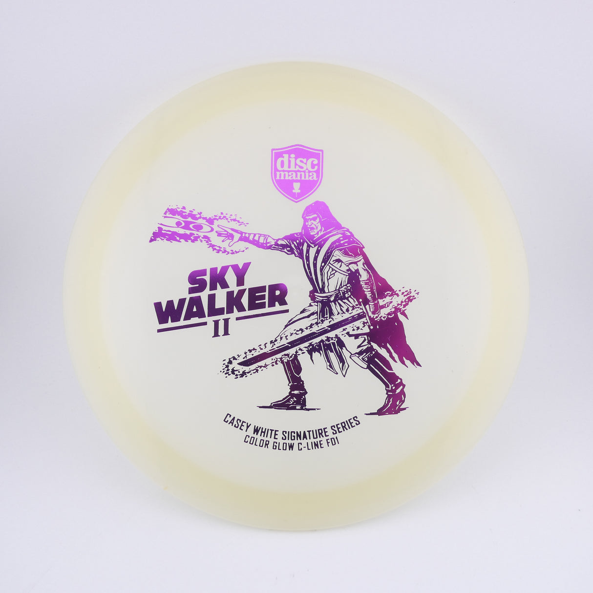 Discmania Color Glow C-Line FD1 - Casey White Signature Series - Sky Walker II distance driver disc golf disc