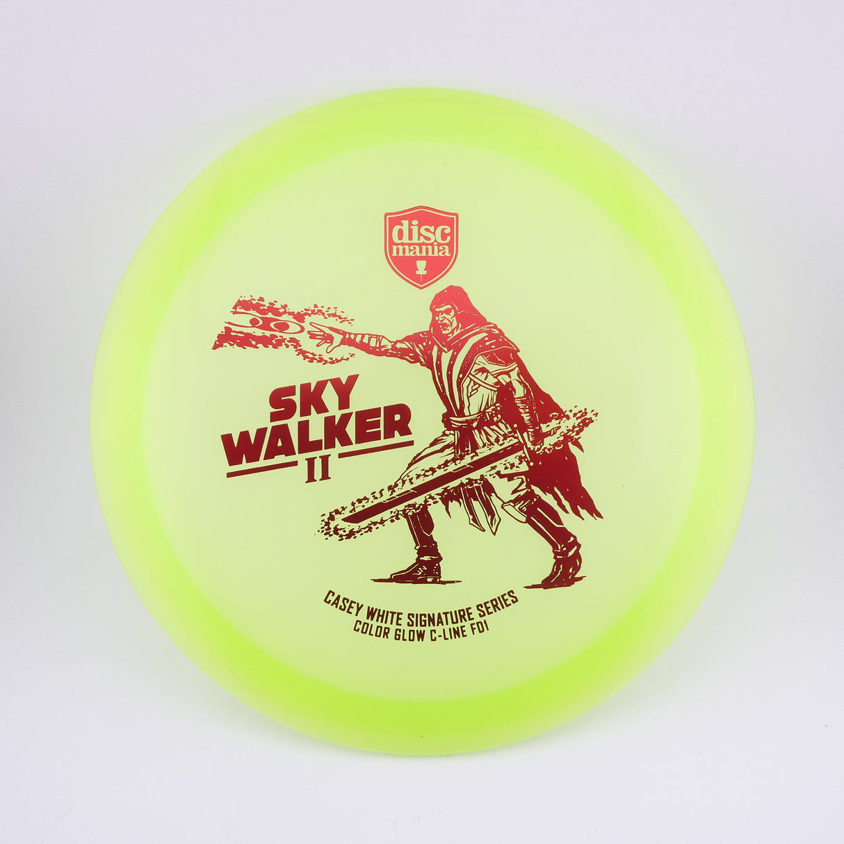 Discmania Color Glow C-Line FD1 - Casey White Signature Series - Sky Walker II distance driver disc golf disc