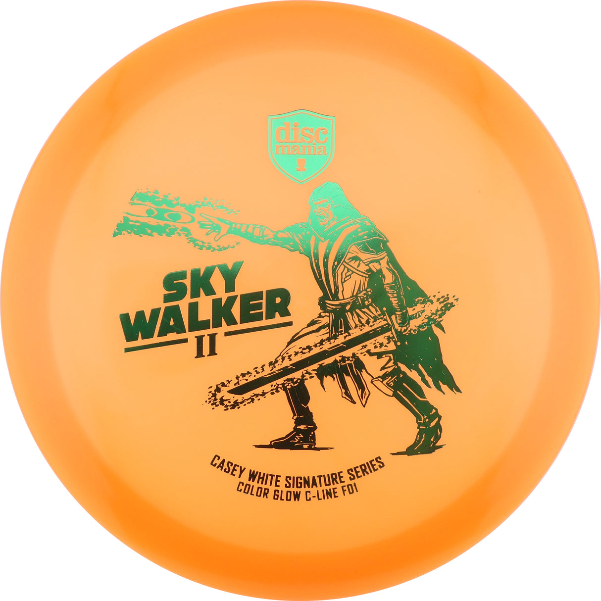 Discmania Color Glow C-Line FD1 - Casey White Signature Series - Sky Walker II distance driver disc golf disc