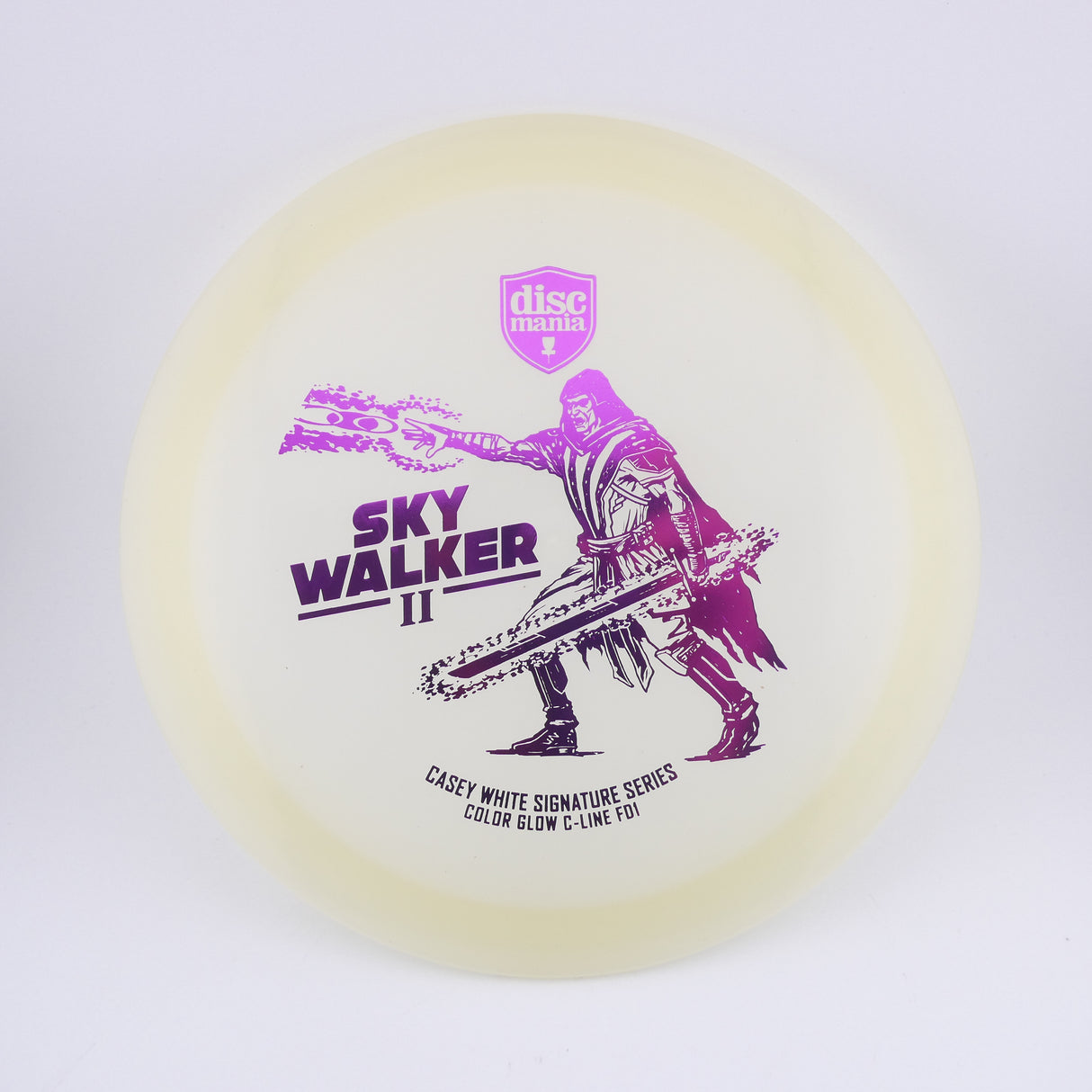 Discmania Color Glow C-Line FD1 - Casey White Signature Series - Sky Walker II distance driver disc golf disc