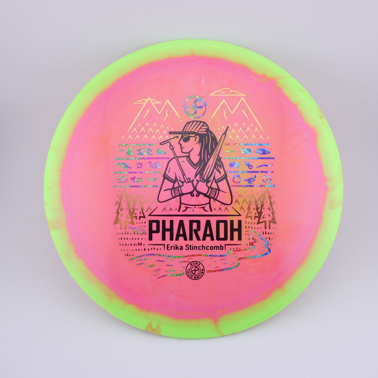 Infinite Halo S-Blend Pharaoh - Erika Stinchcomb Signature Series 173-176g distance driver disc golf disc