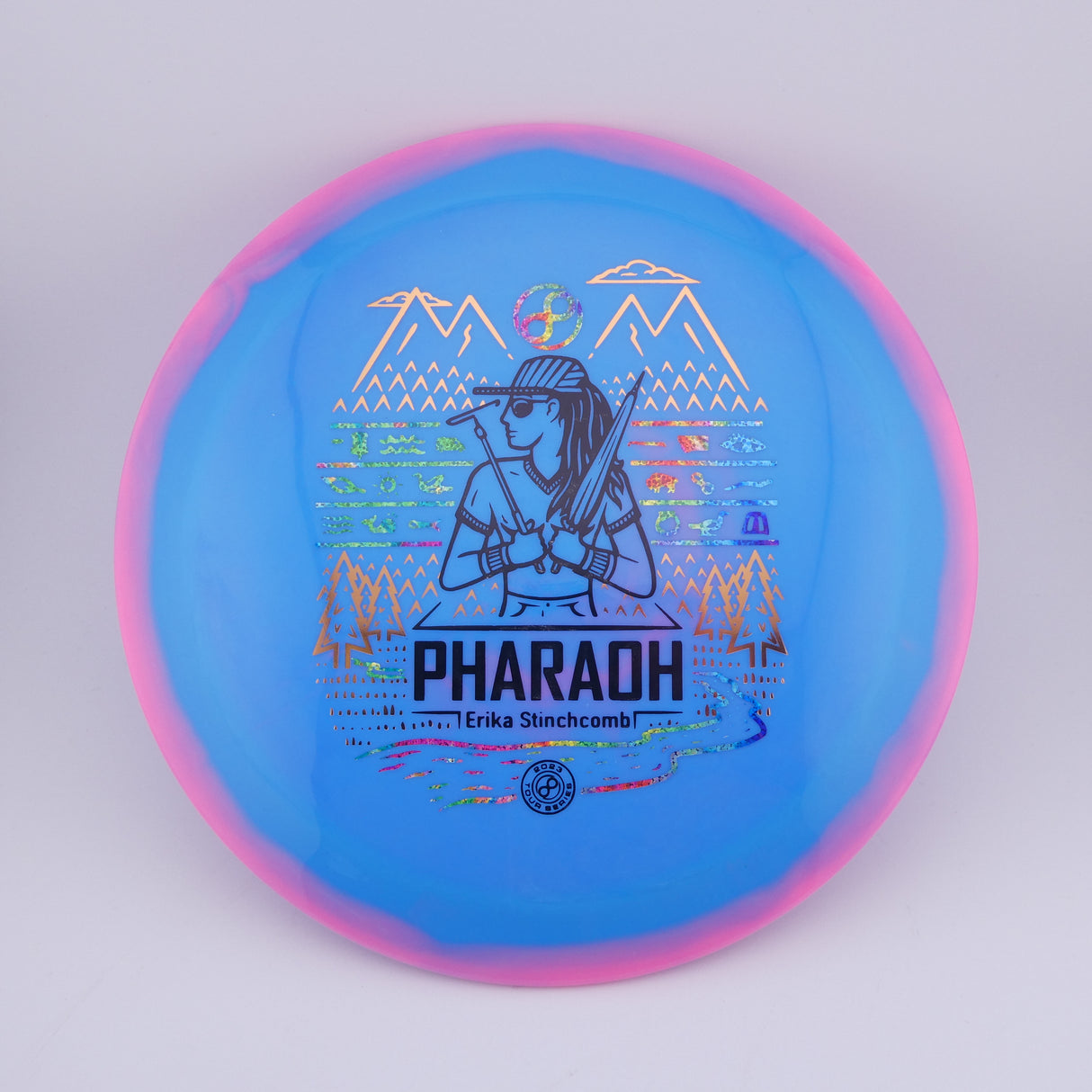 Infinite Halo S-Blend Pharaoh - Erika Stinchcomb Signature Series 173-176g distance driver disc golf disc