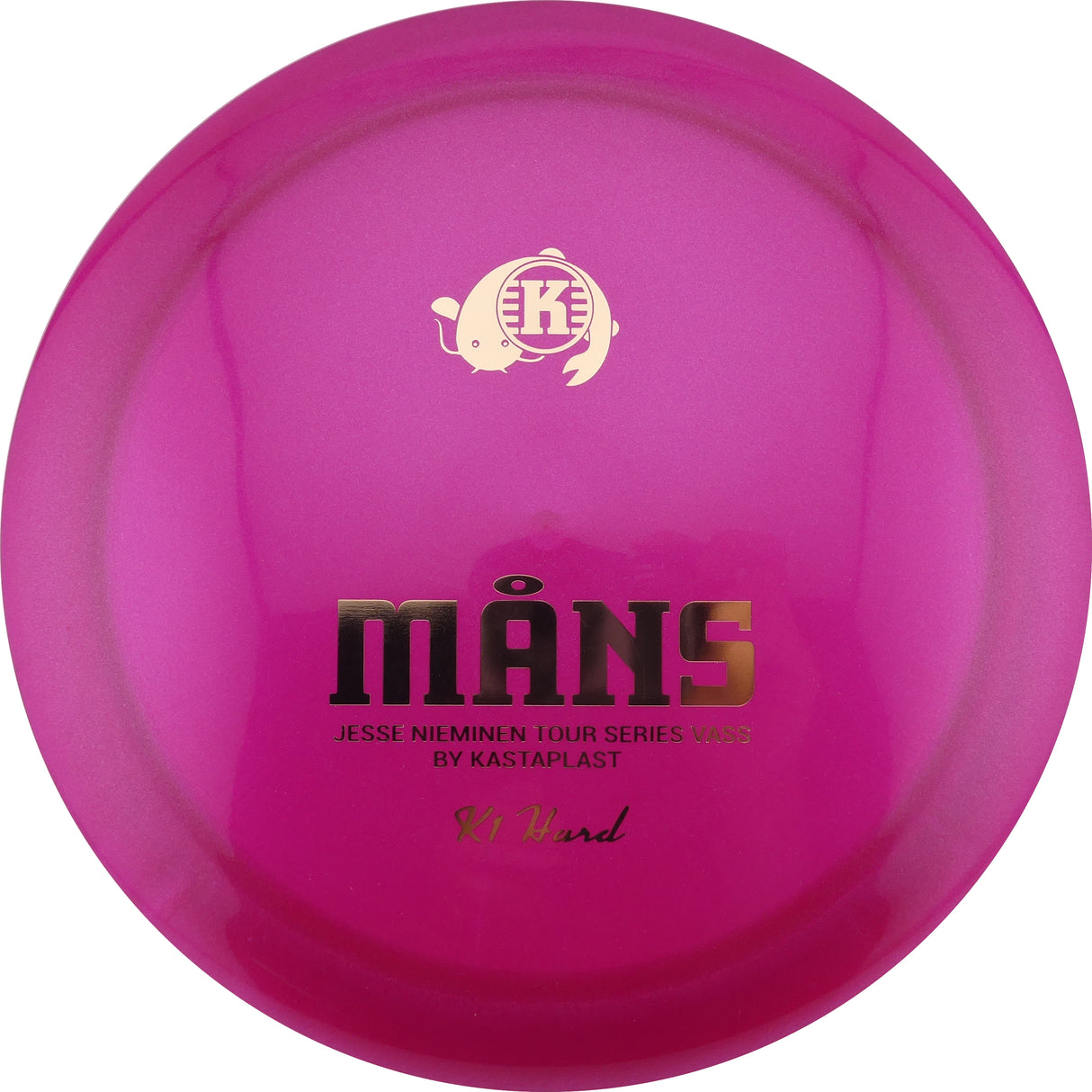 Kastaplast K1 Hard Vass - Jess Nieminen 2024 Tour Series "Mans" distance driver disc golf disc