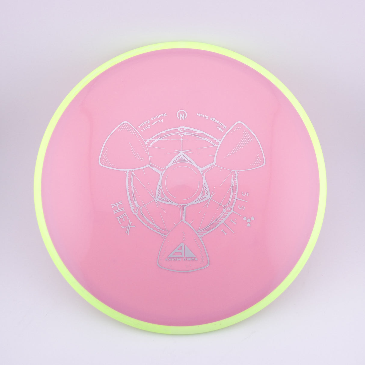Axiom Neutron Hex 165-169g midrange disc golf disc