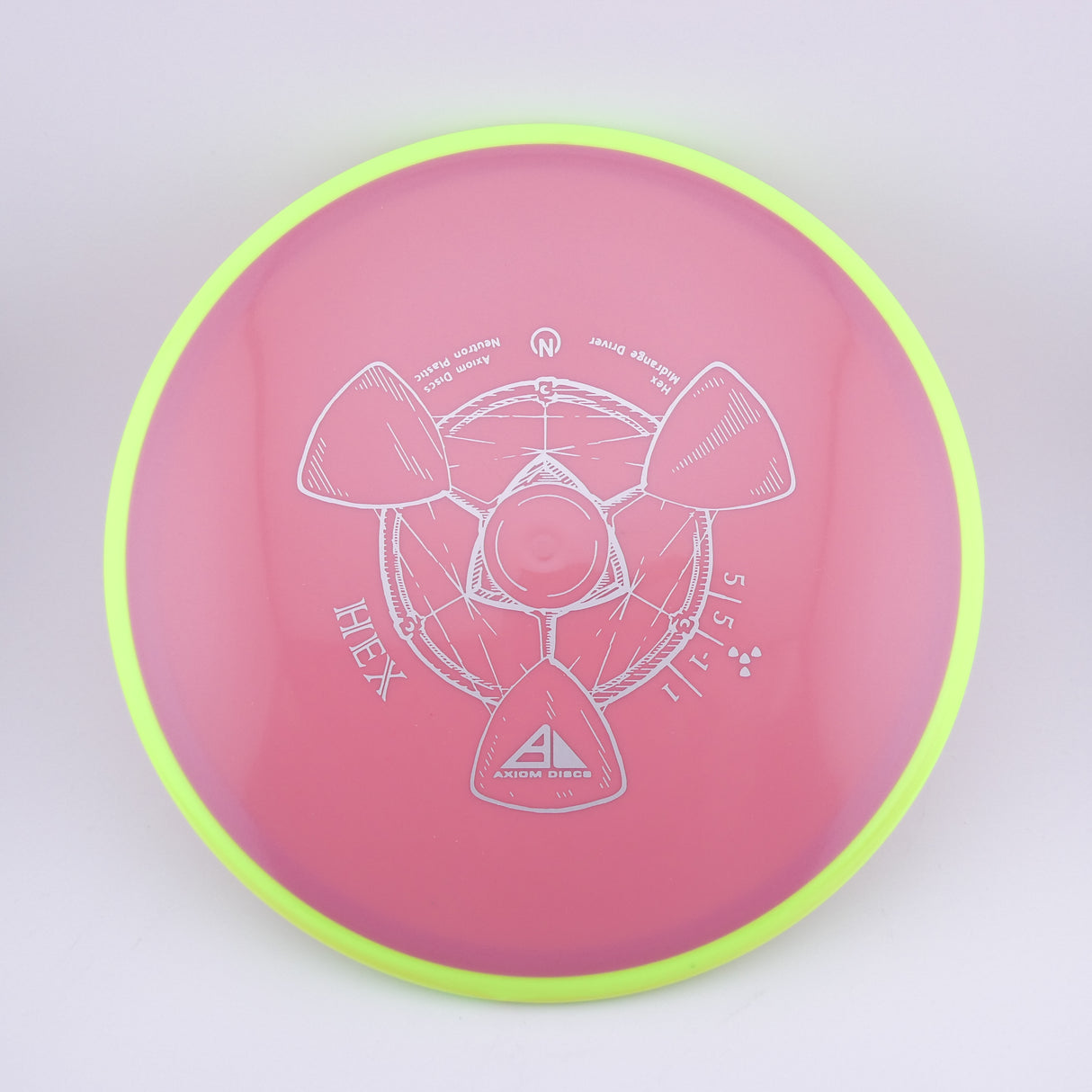 Axiom Neutron Hex 170-175g midrange disc golf disc