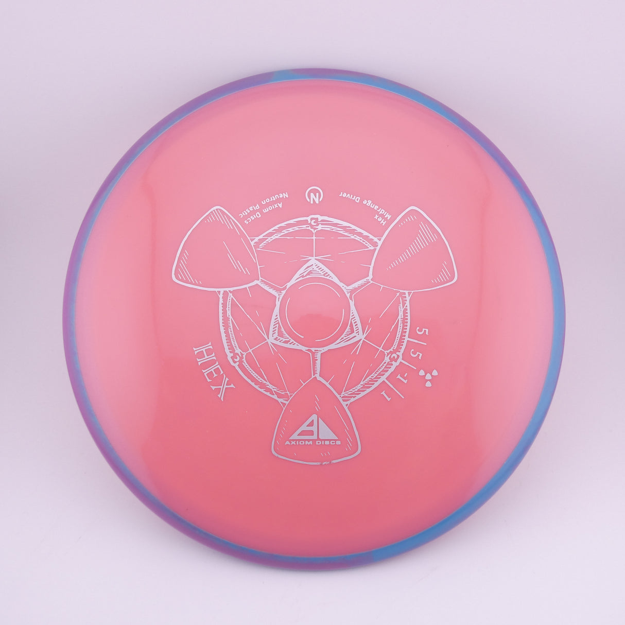 Axiom Neutron Hex 176-179g midrange disc golf disc