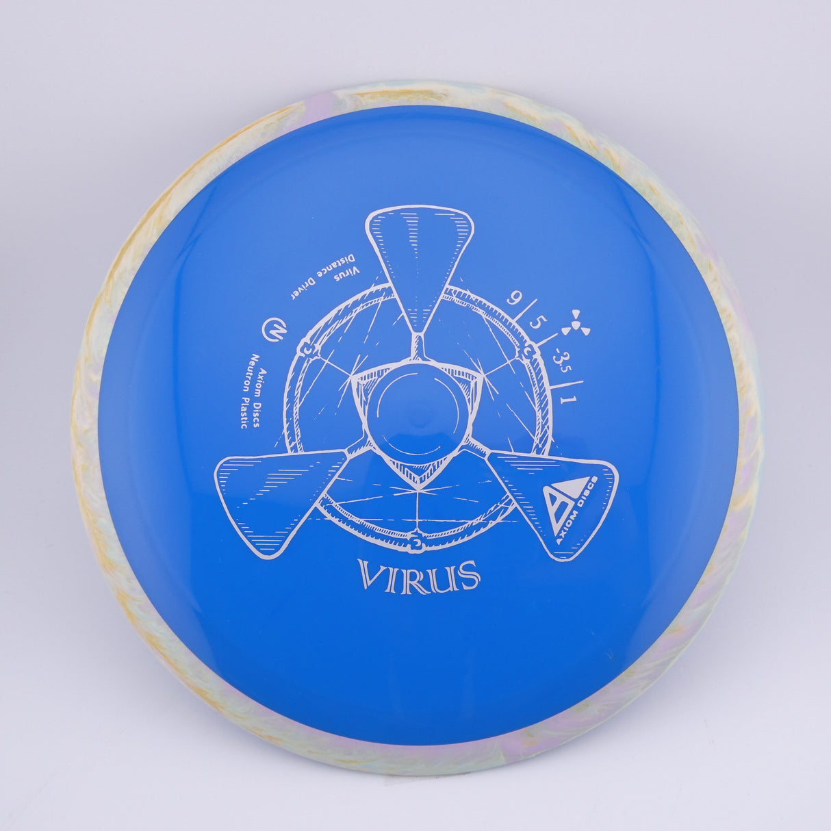 Axiom Neutron Virus 170-175g distance driver disc golf disc