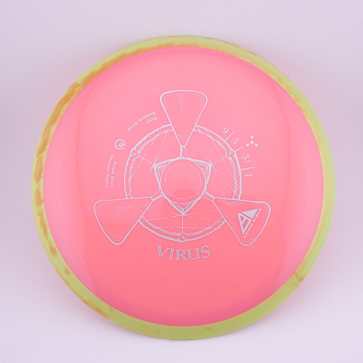 Axiom Neutron Virus 170-175g distance driver disc golf disc