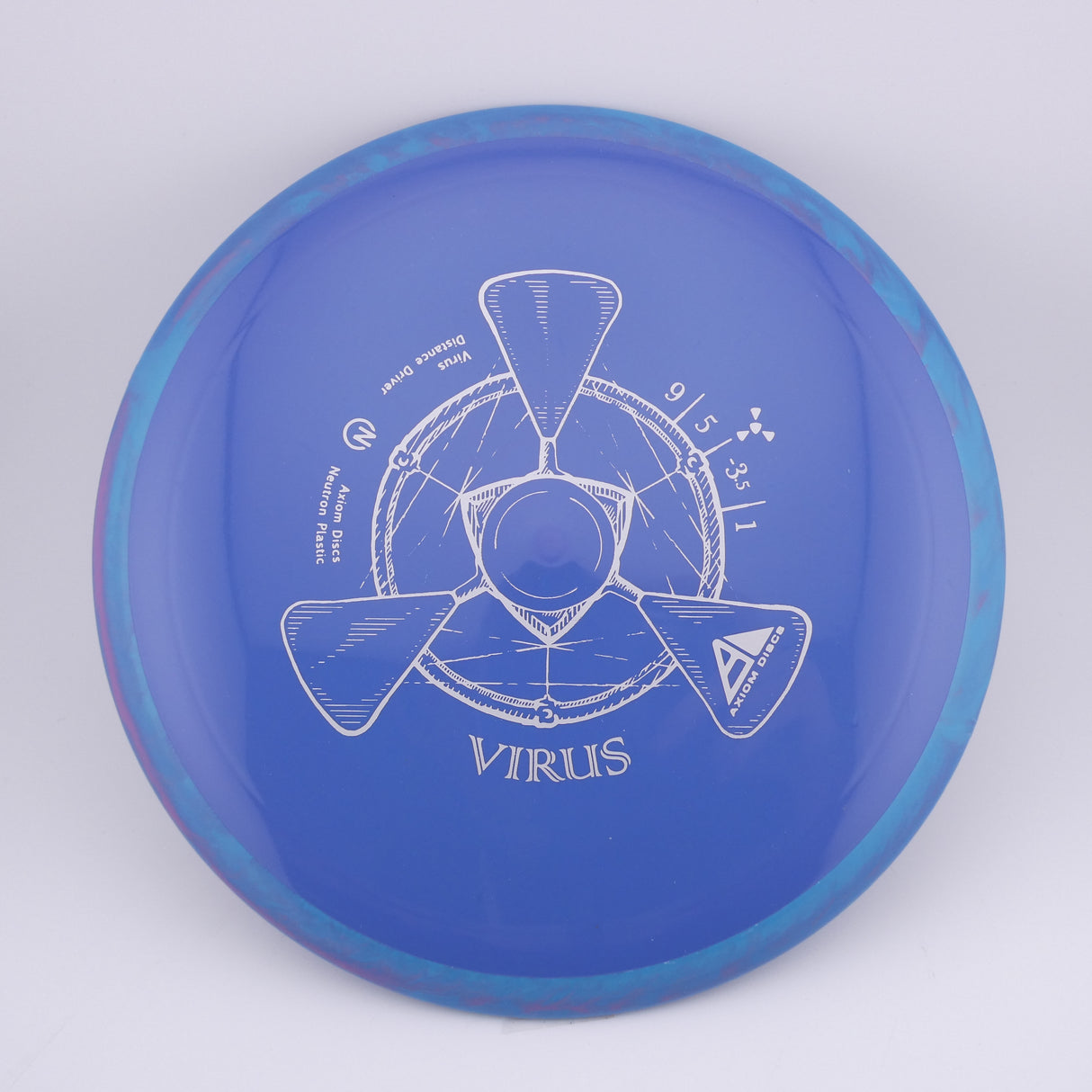 Axiom Neutron Virus 170-175g distance driver disc golf disc
