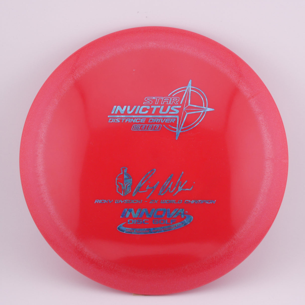 Innova Star Invictus Distance Driver Ricky Wysocki Signature Series 166-169g disc golf disc