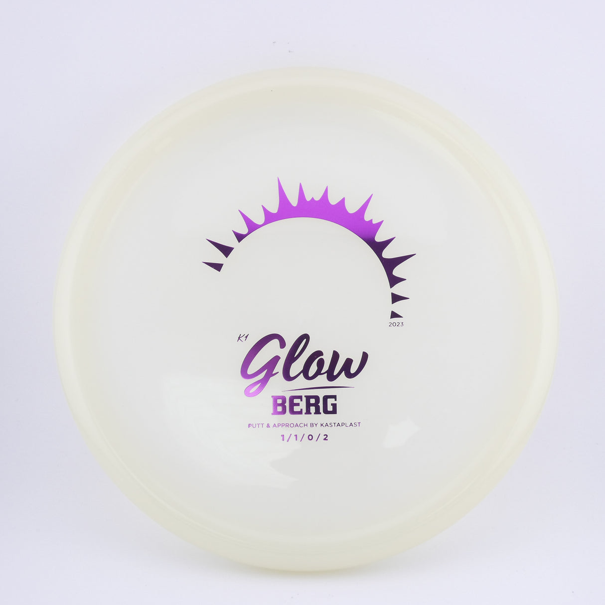 Kastaplast K1 Glow Berg putt & approach disc disc golf disc