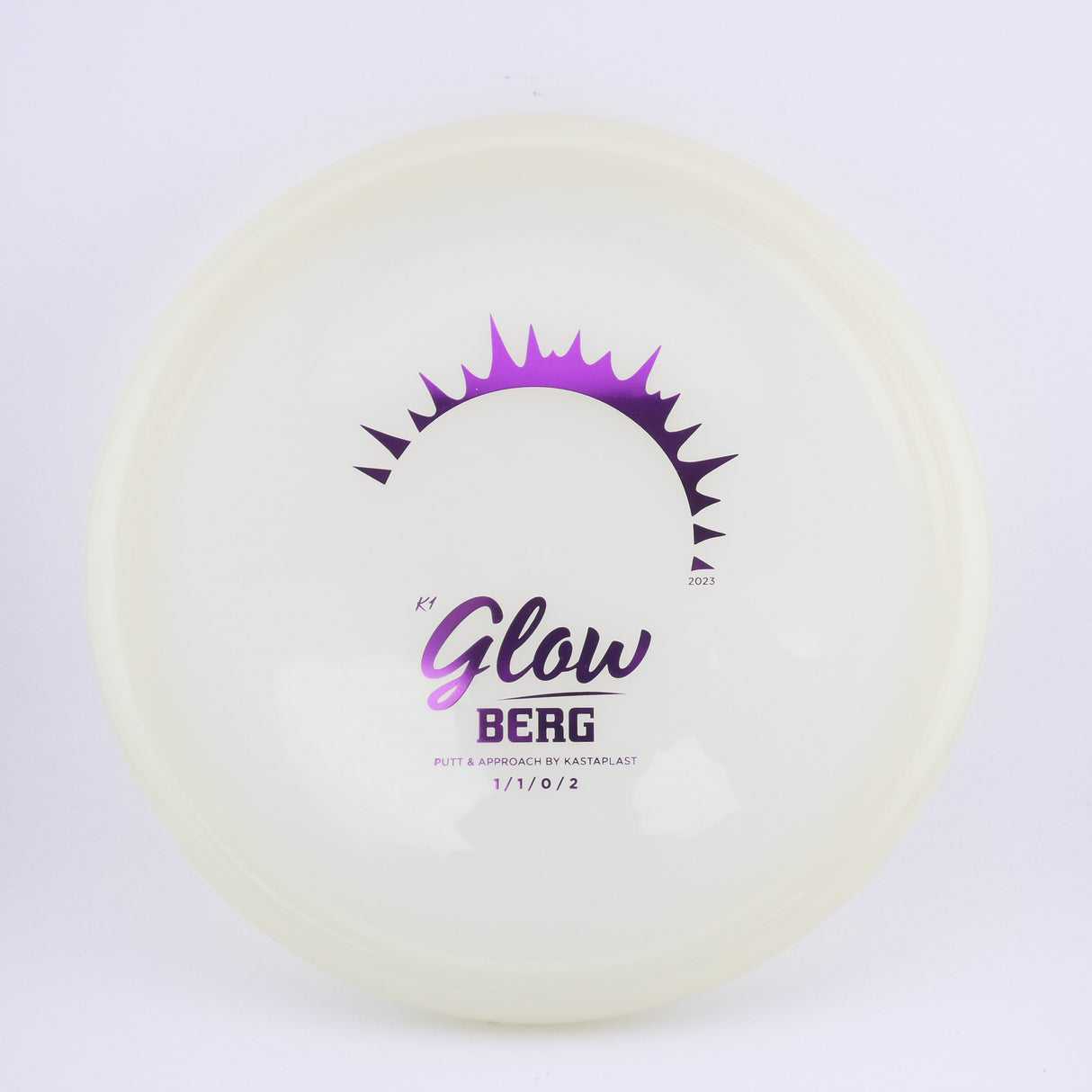 Kastaplast K1 Glow Berg putt & approach disc disc golf disc