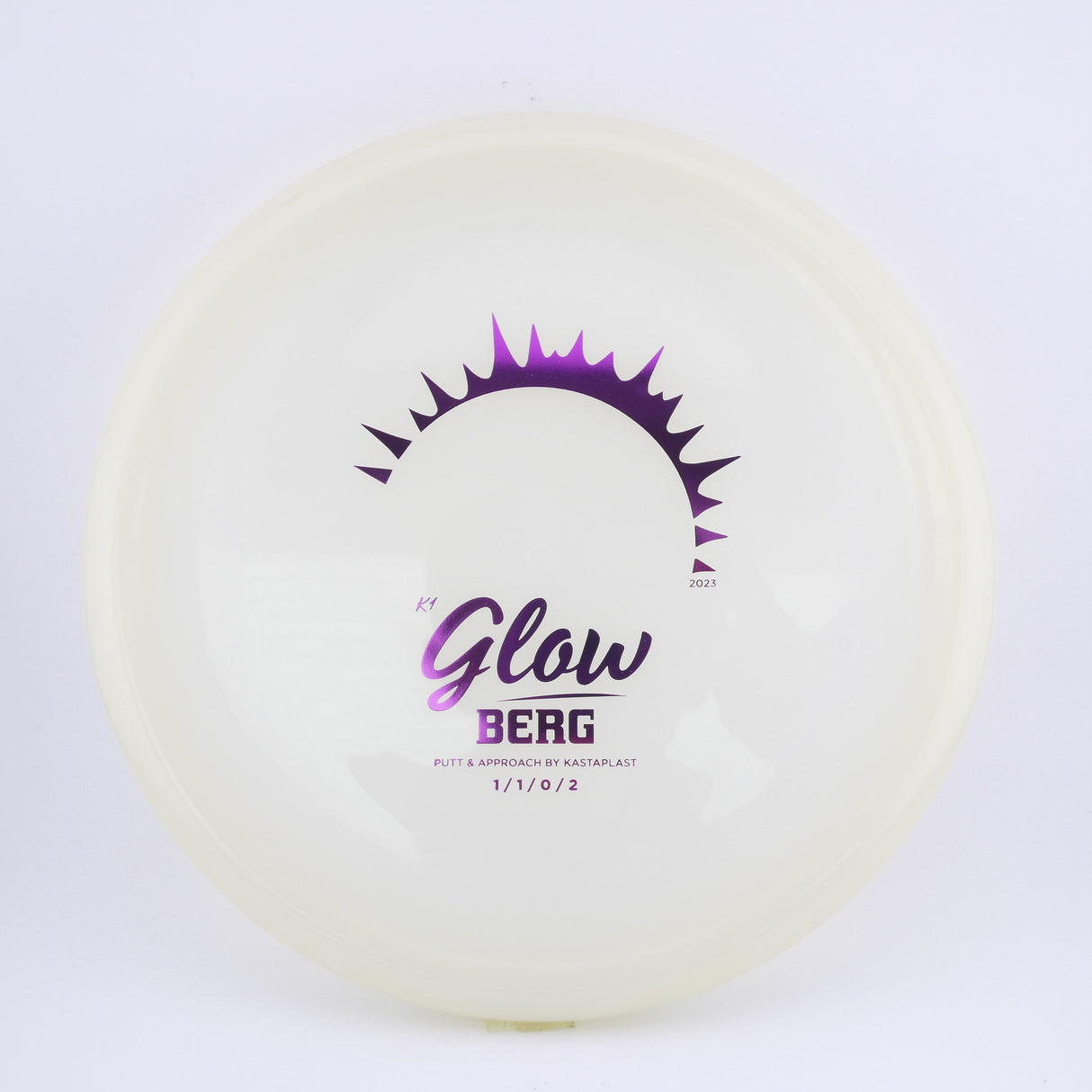 Kastaplast K1 Glow Berg putt & approach disc disc golf disc