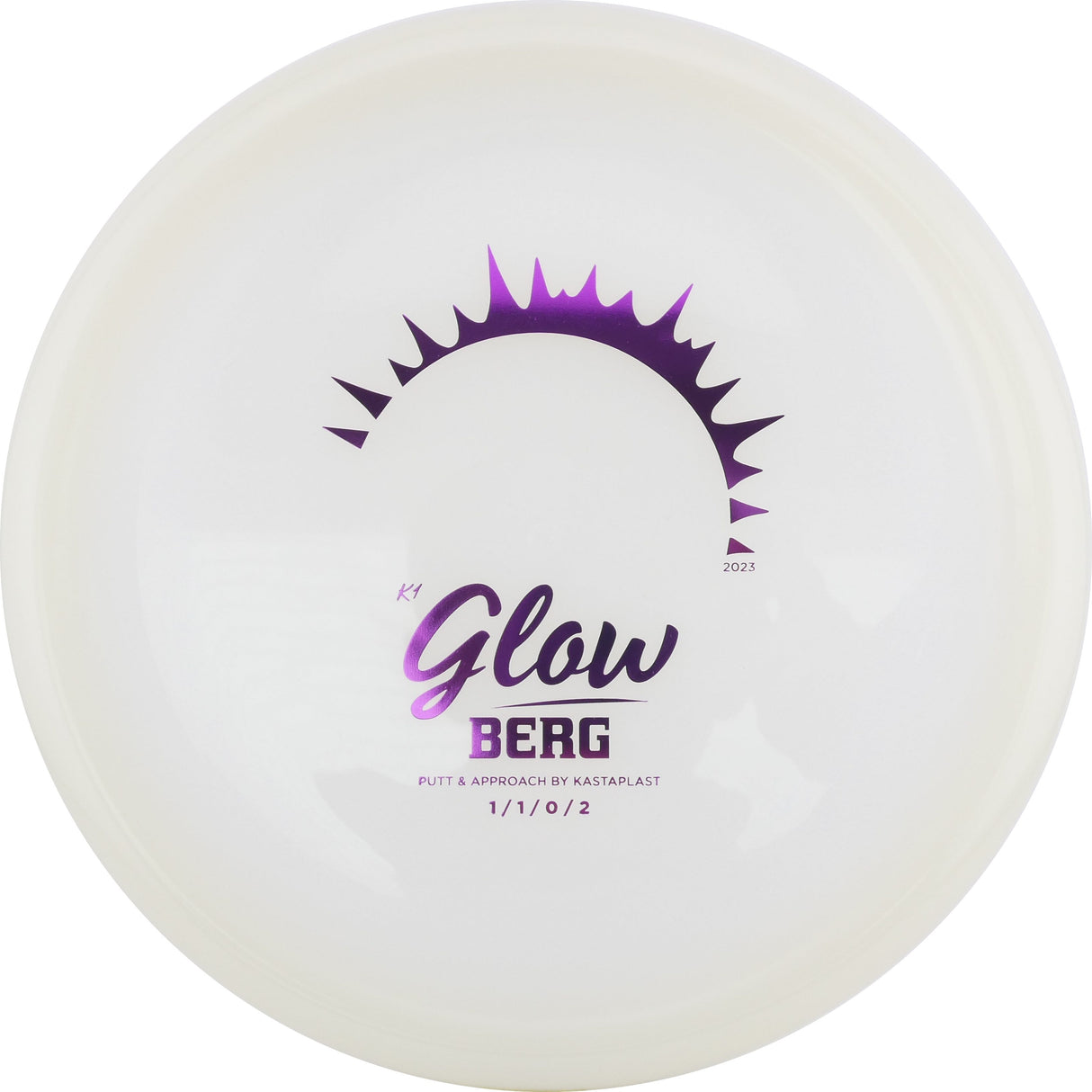 Kastaplast K1 Glow Berg putt & approach disc disc golf disc
