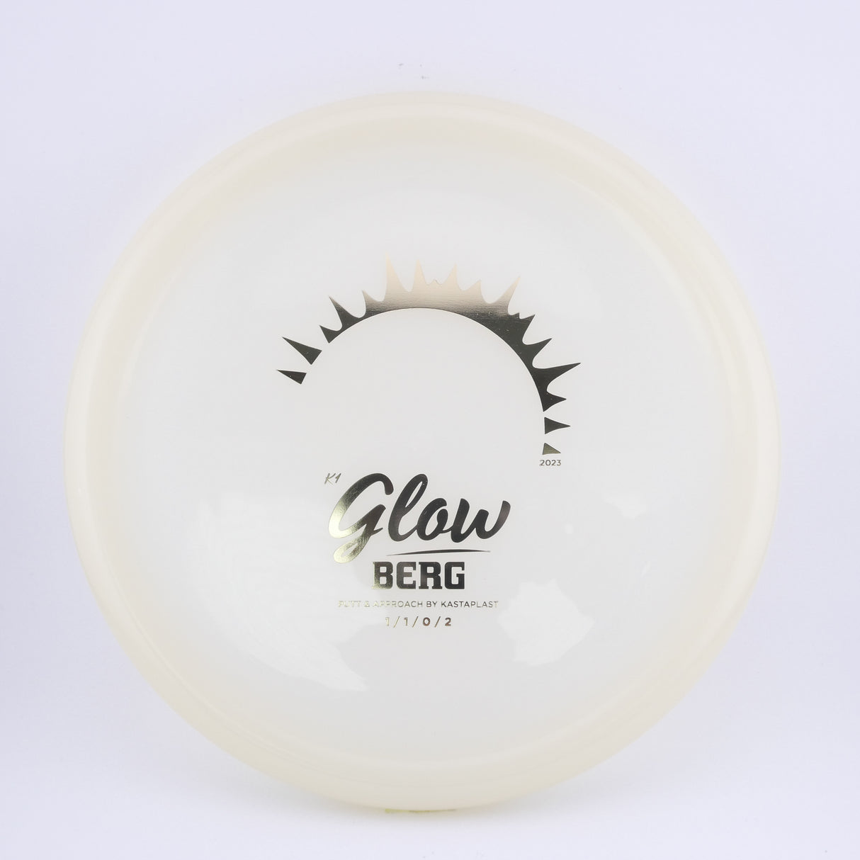 Kastaplast K1 Glow Berg putt & approach disc disc golf disc