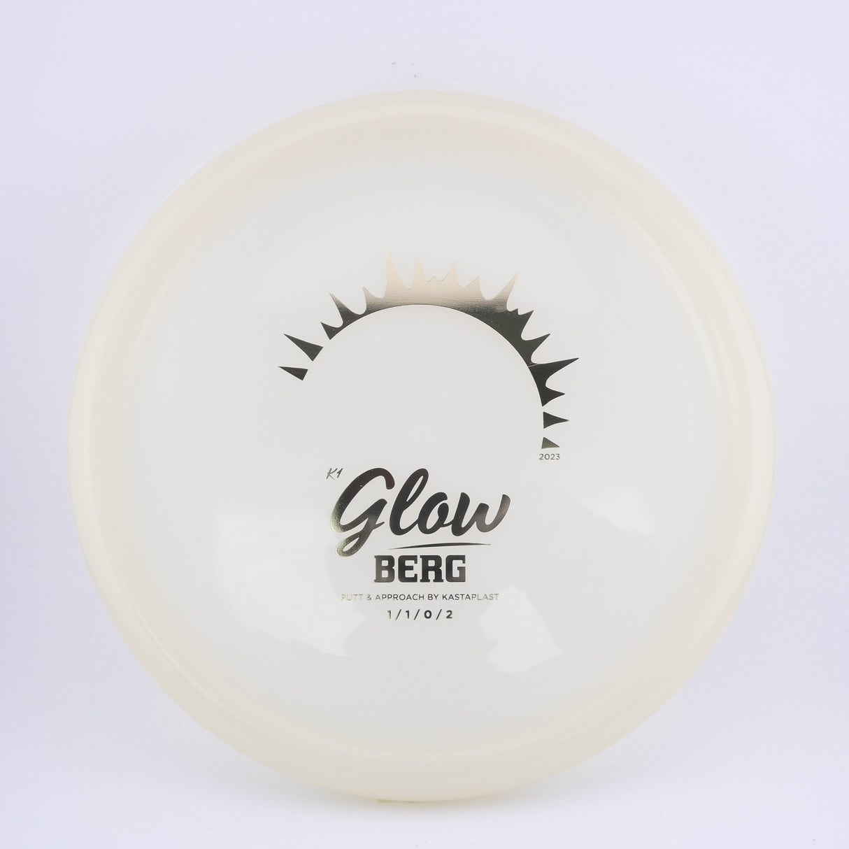 Kastaplast K1 Glow Berg putt & approach disc disc golf disc