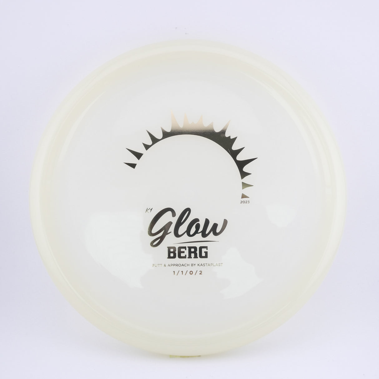 Kastaplast K1 Glow Berg putt & approach disc disc golf disc