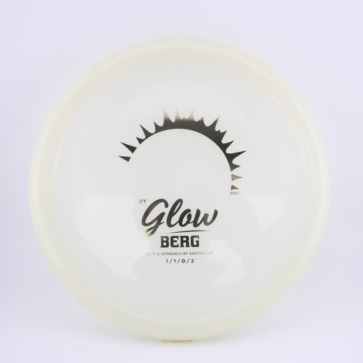 Kastaplast K1 Glow Berg putt & approach disc disc golf disc