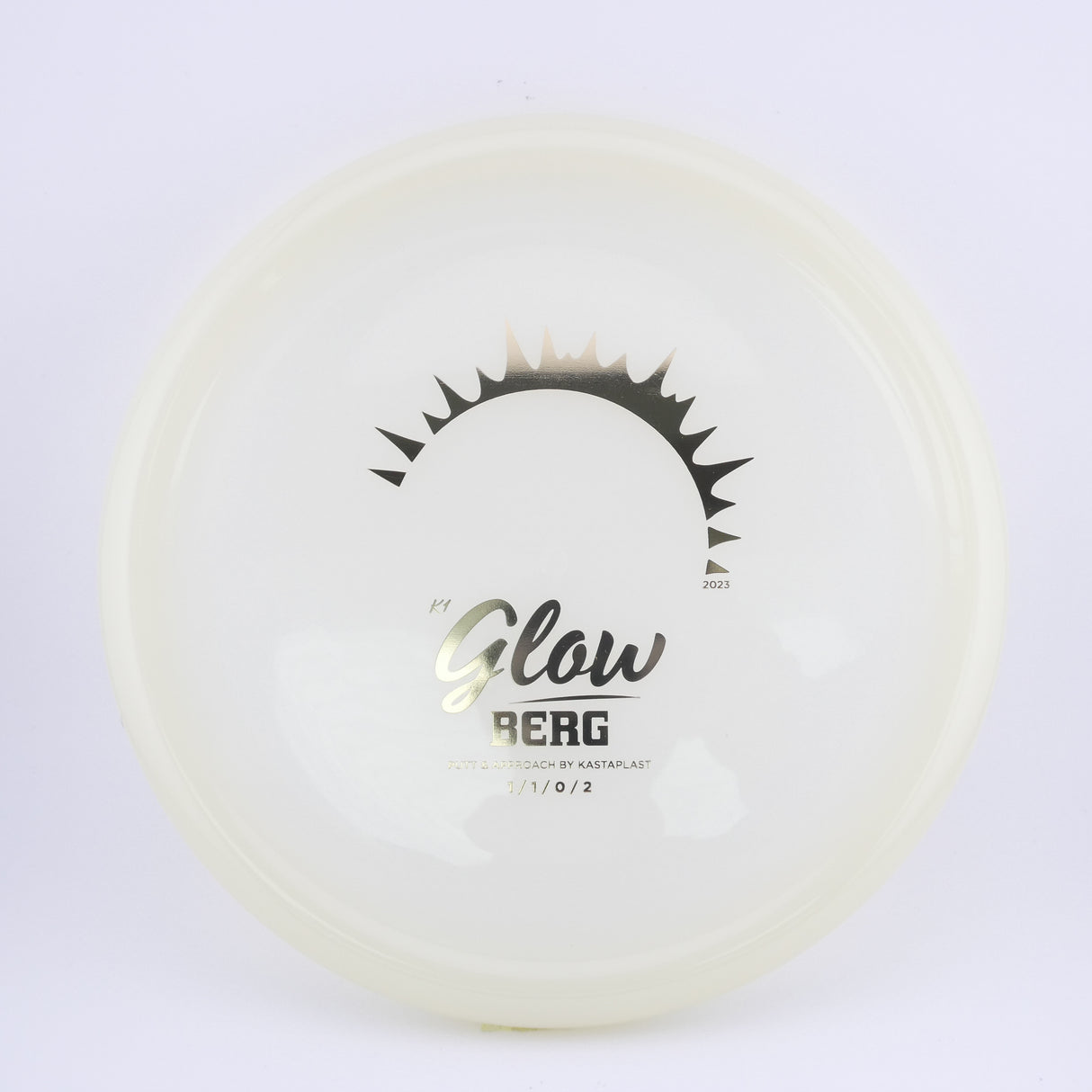 Kastaplast K1 Glow Berg putt & approach disc disc golf disc