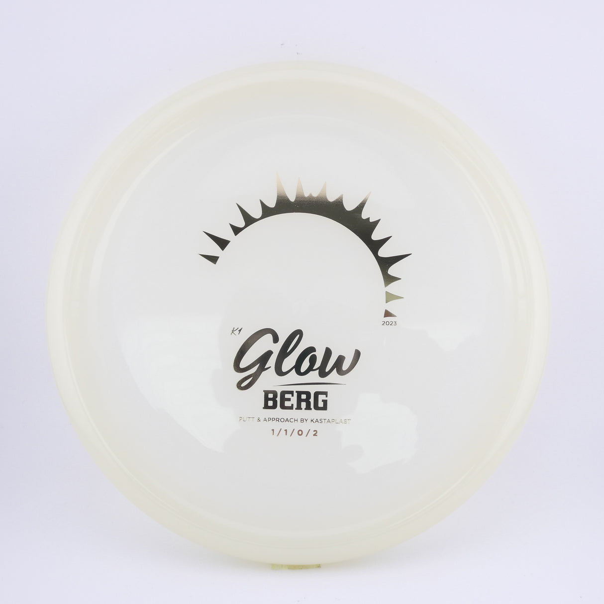 Kastaplast K1 Glow Berg putt & approach disc disc golf disc