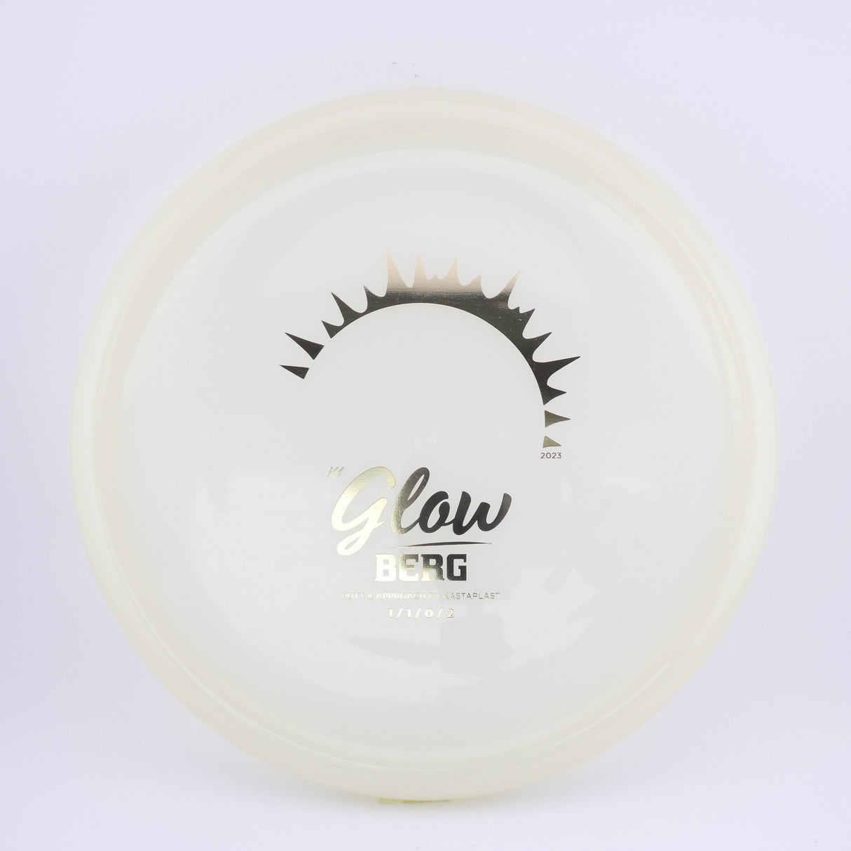 Kastaplast K1 Glow Berg putt & approach disc disc golf disc