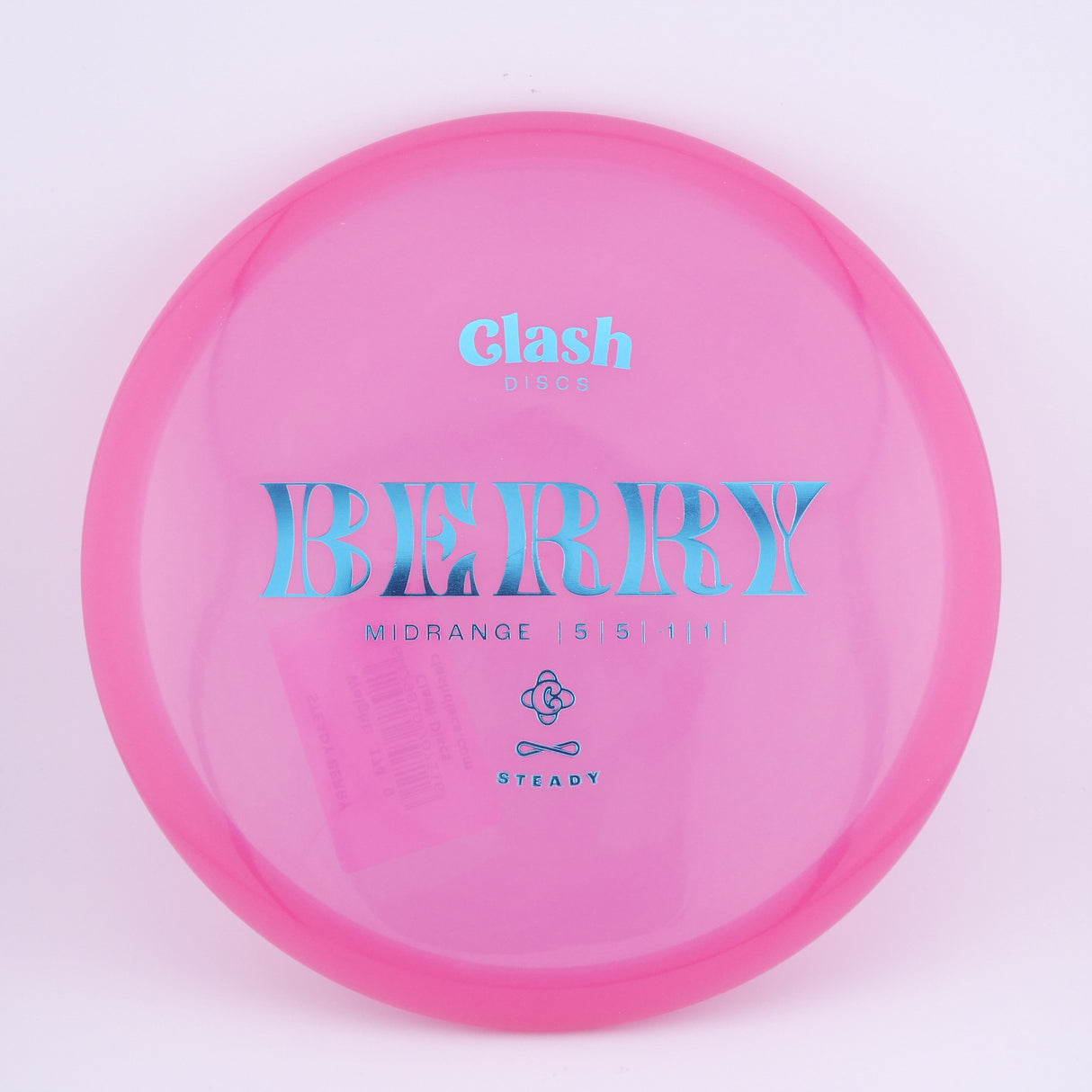 Clash Discs Steady Berry slightly understable midrange disc golf disc