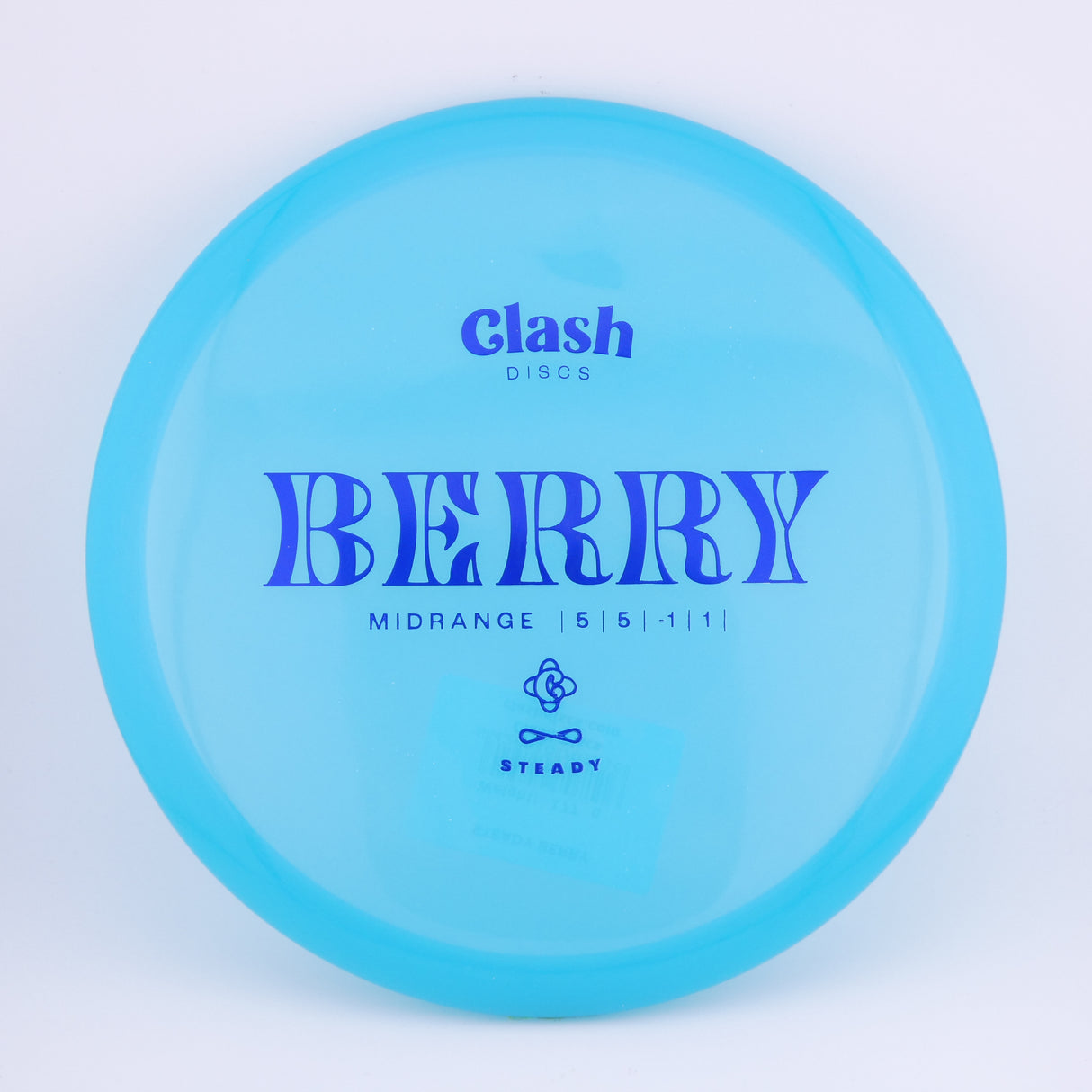 Clash Discs Steady Berry slightly understable midrange disc golf disc