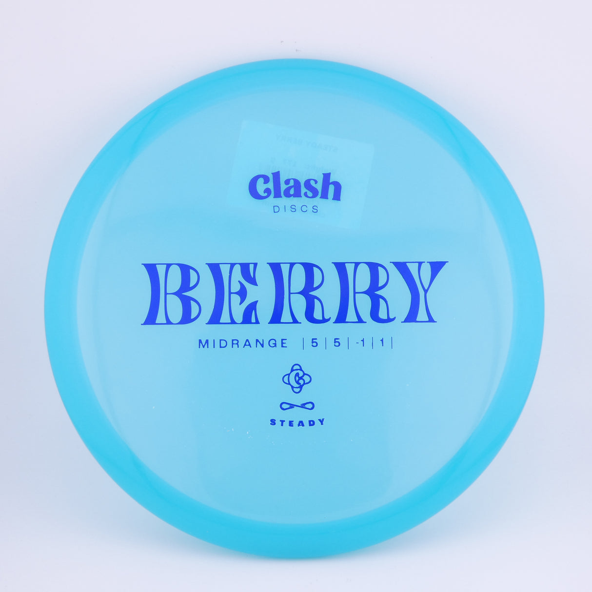 Clash Discs Steady Berry slightly understable midrange disc golf disc