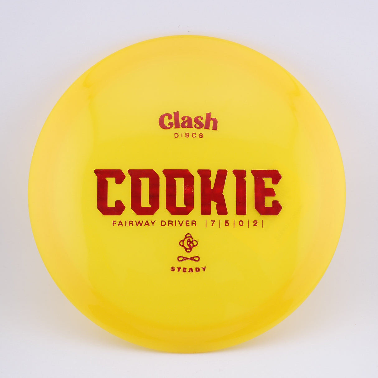 Clash Discs Steady Cookie slightly overstable fairway driver disc golf disc
