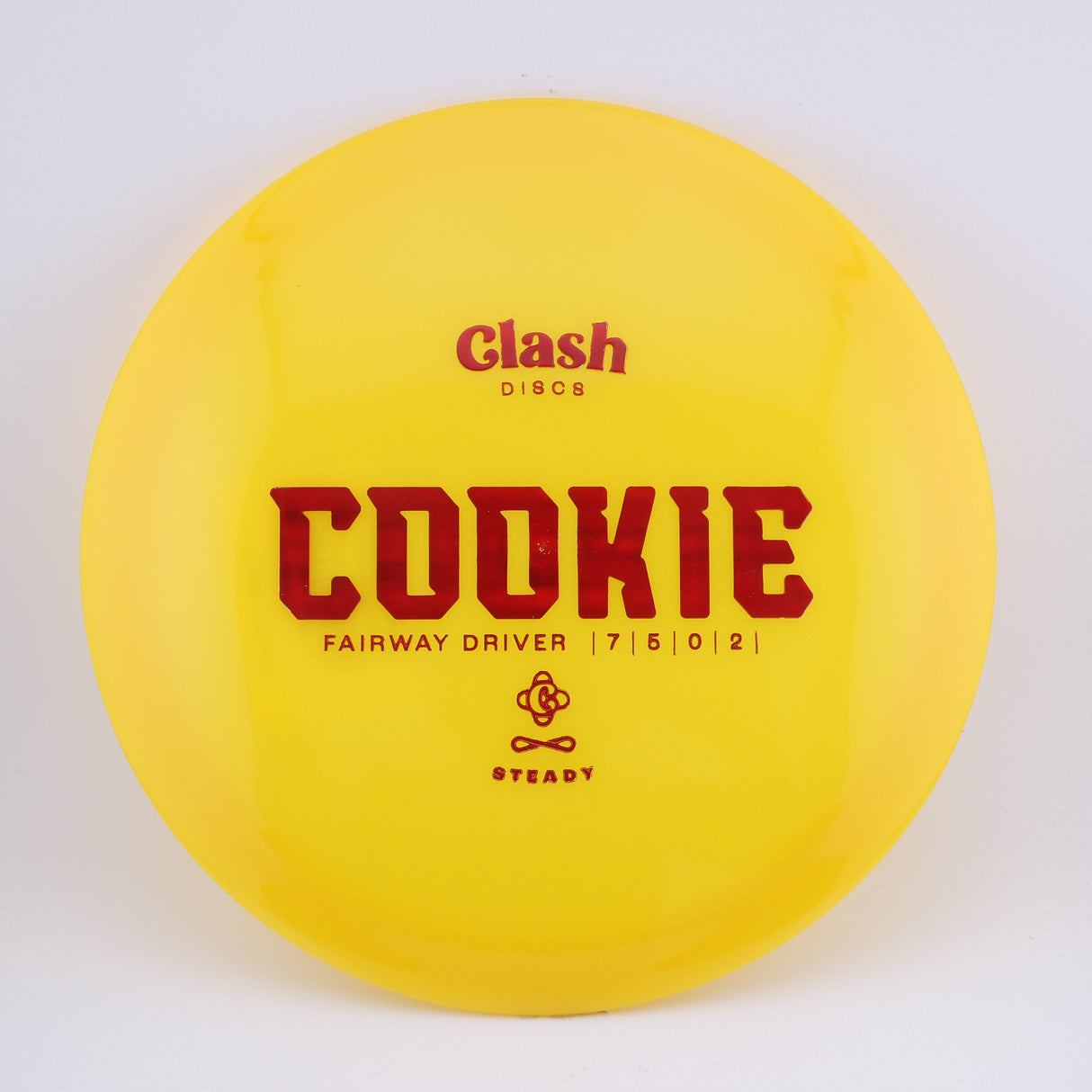 Clash Discs Steady Cookie slightly overstable fairway driver disc golf disc