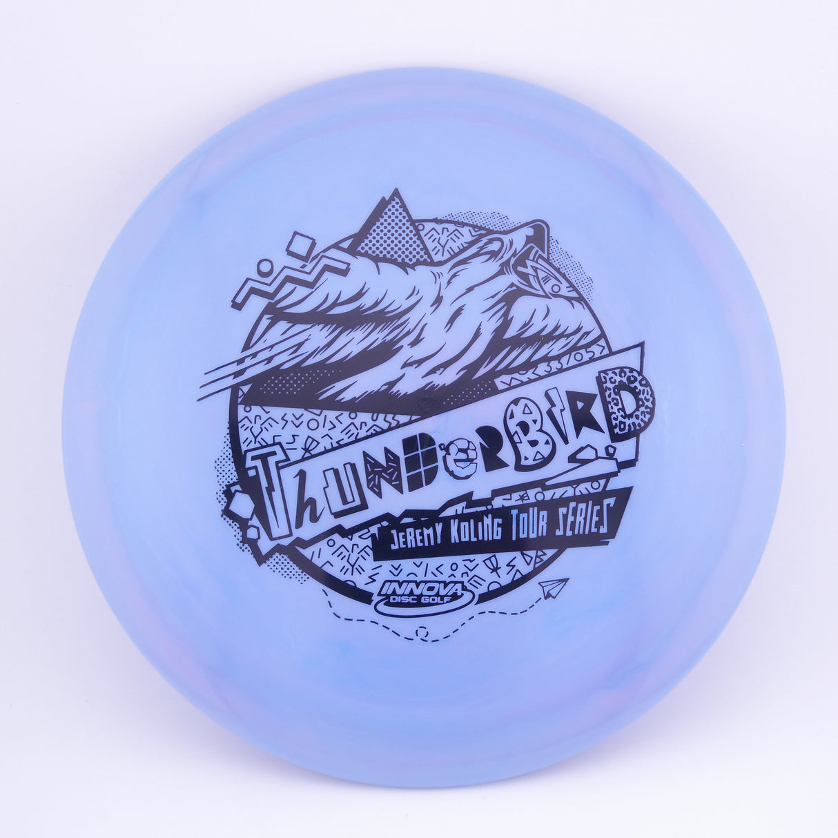 Innova Star Thunderbird Jeremy Koling (Tour Series) 173-175g Black Stamp control driver disc golf disc