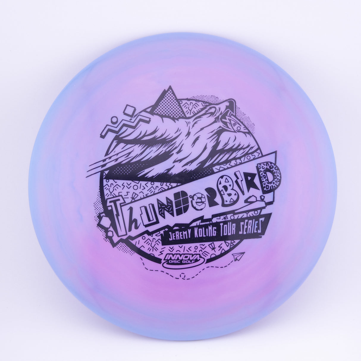 Innova Star Thunderbird Jeremy Koling (Tour Series) 173-175g Black Stamp control driver disc golf disc