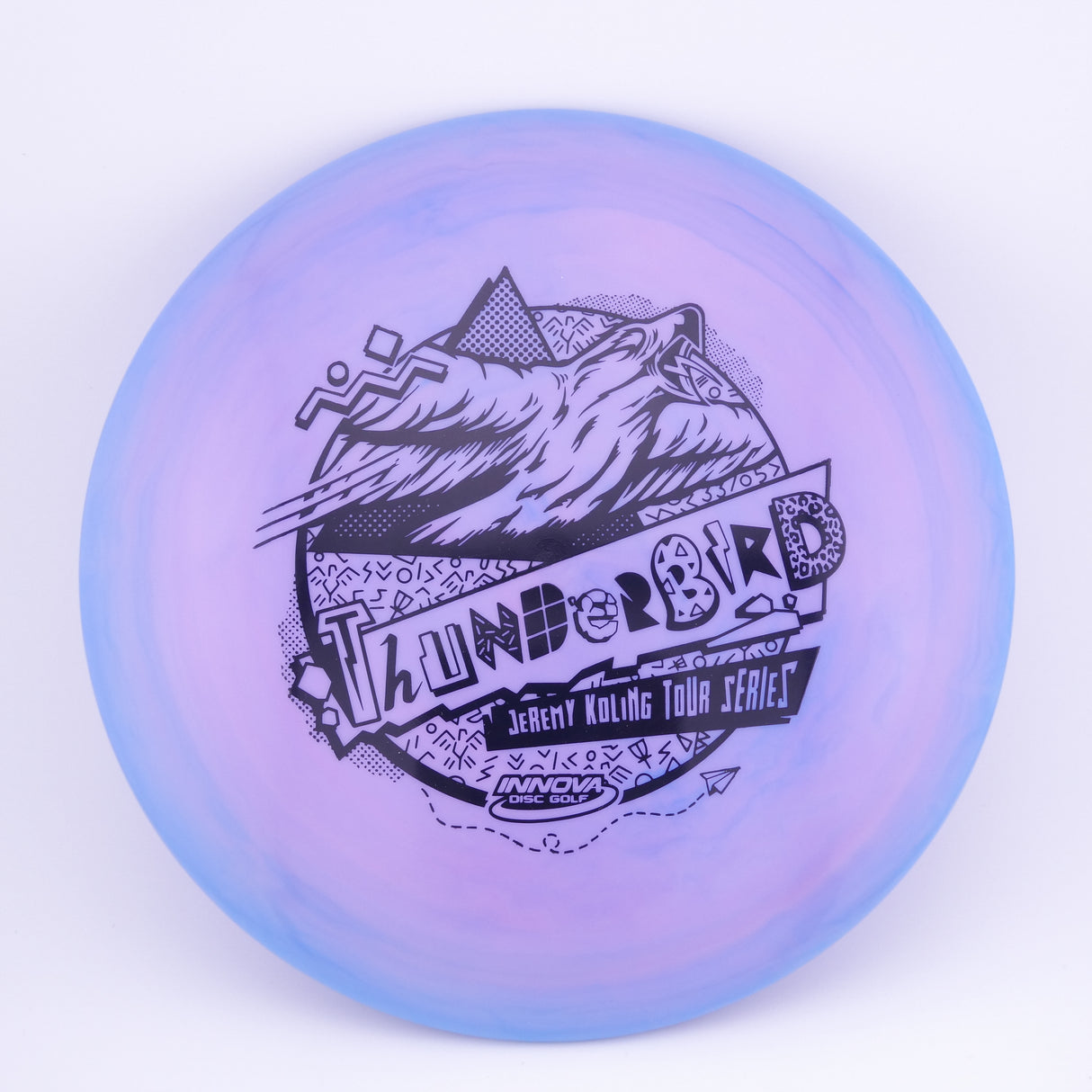 Innova Star Thunderbird Jeremy Koling (Tour Series) 173-175g Black Stamp control driver disc golf disc