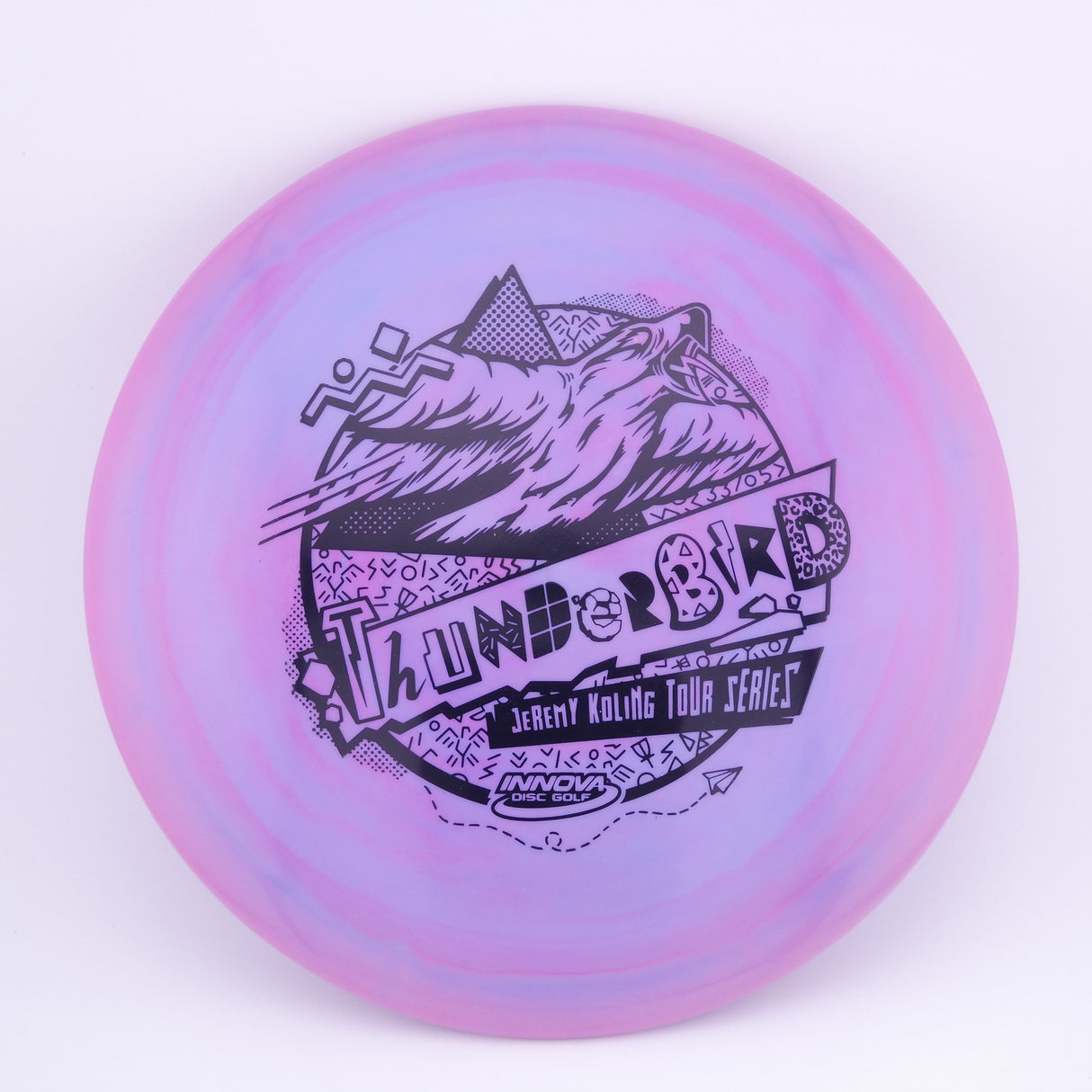 Innova Star Thunderbird Jeremy Koling (Tour Series) 173-175g Black Stamp control driver disc golf disc