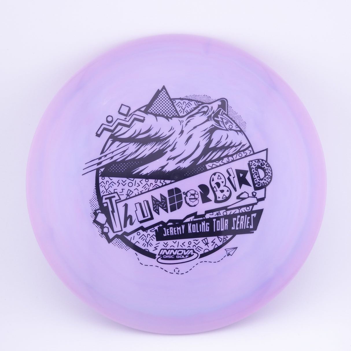 Innova Star Thunderbird Jeremy Koling (Tour Series) 173-175g Black Stamp control driver disc golf disc