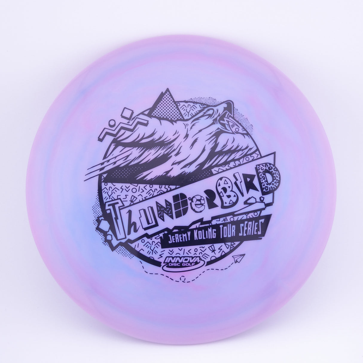 Innova Star Thunderbird Jeremy Koling (Tour Series) 173-175g Black Stamp control driver disc golf disc