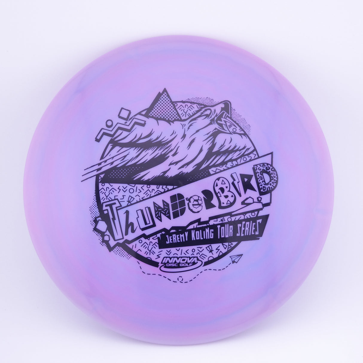 Innova Star Thunderbird Jeremy Koling (Tour Series) 173-175g Black Stamp control driver disc golf disc
