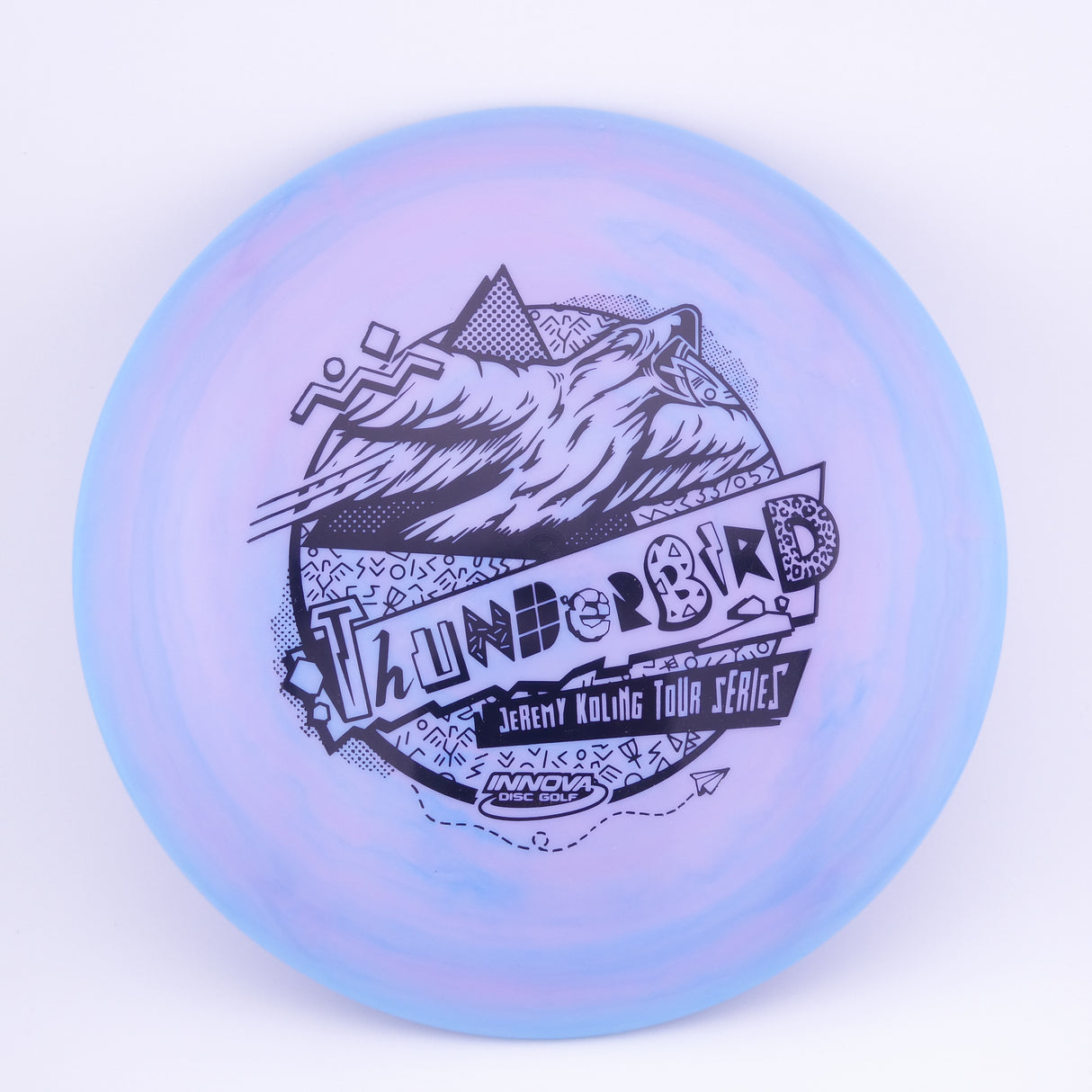 Innova Star Thunderbird Jeremy Koling (Tour Series) 173-175g Black Stamp control driver disc golf disc