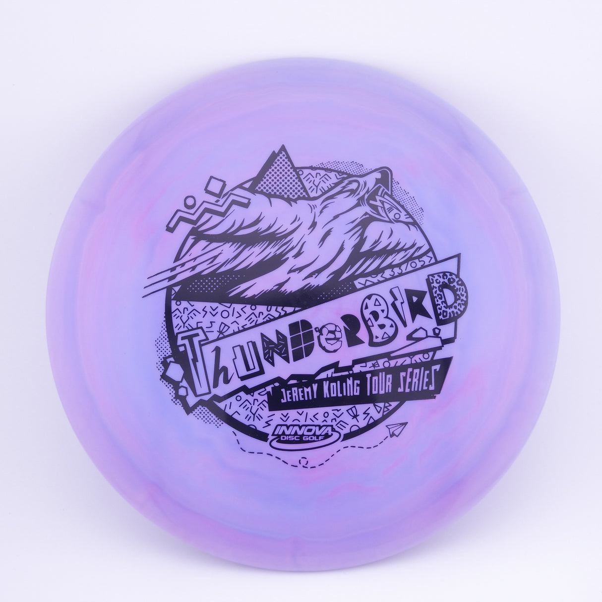 Innova Star Thunderbird Jeremy Koling (Tour Series) 173-175g Black Stamp control driver disc golf disc