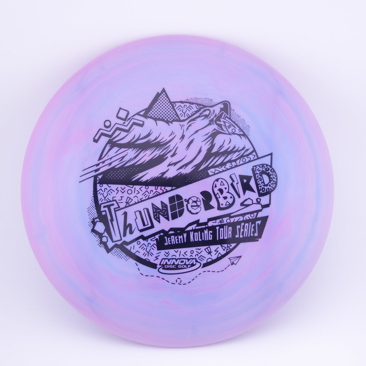 Innova Star Thunderbird Jeremy Koling (Tour Series) 173-175g Black Stamp control driver disc golf disc