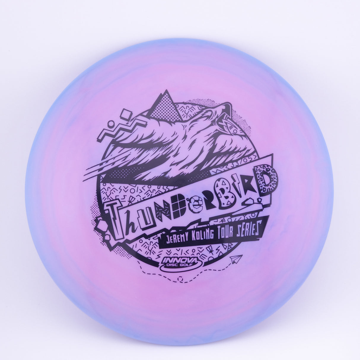 Innova Star Thunderbird Jeremy Koling (Tour Series) 173-175g Black Stamp control driver disc golf disc